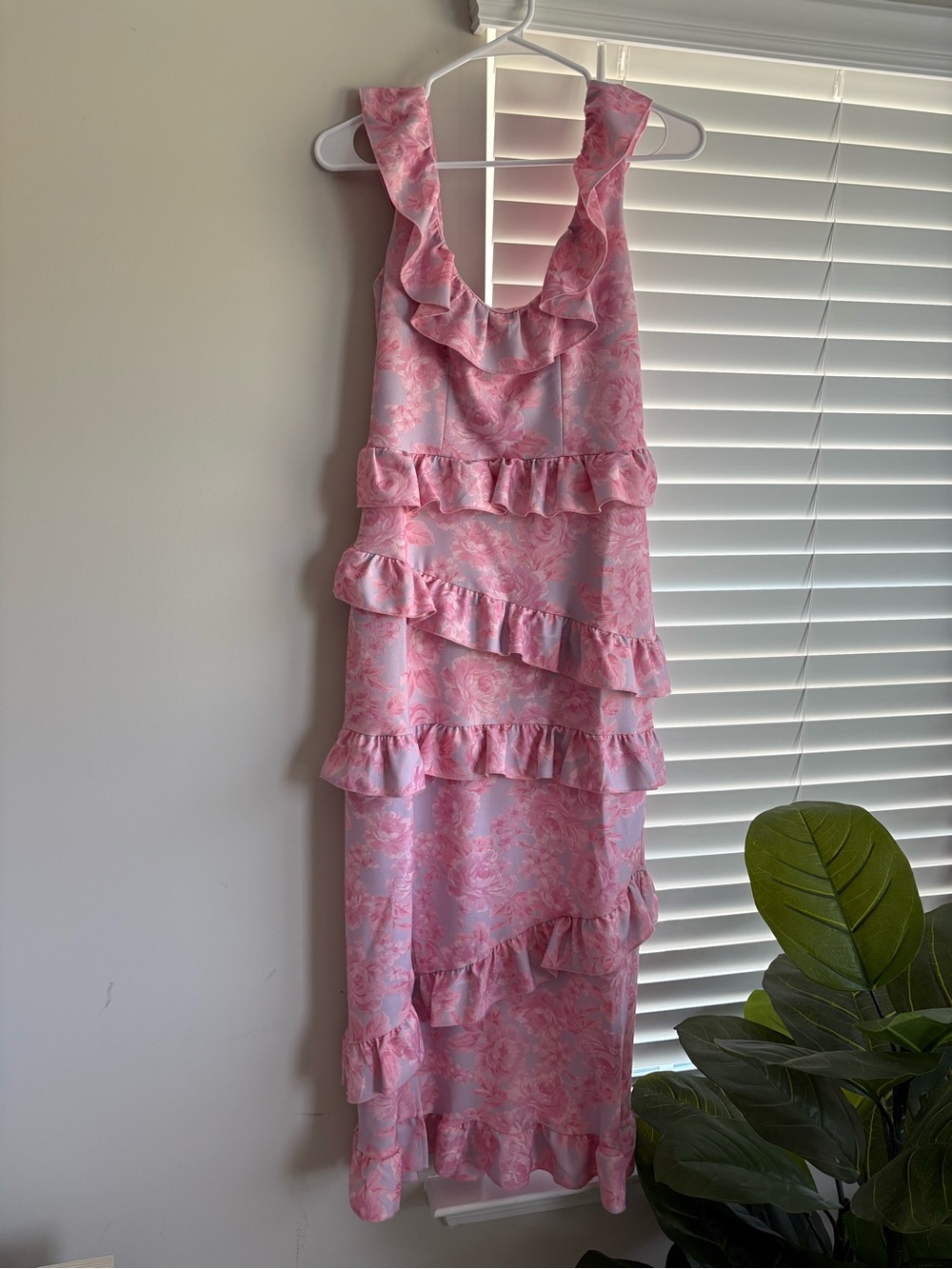 Show Me Your MuMu Greta Dress - Blushing Floral Stretch